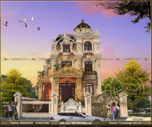 Dự Án Biệt Thự Lâu Đài Kiểu Pháp Nhà Anh Hà Tại Thành phố Thanh Hóa 1
