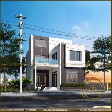 Dự Án Thiết Kế Biệt Thự Chữ L 2 Tầng Đẹp Tại Thạch Thất 1