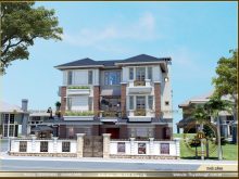 Dự Án Thiết Kế Biệt Thự Nhà Anh Ánh 3 Tầng Diện Tích 12,5x20m tại Vinh 2