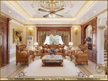Dự Án Thiết Kế Nội Thất Biệt Thự Tân Cổ Điển Đậm Nét Quý Tộc