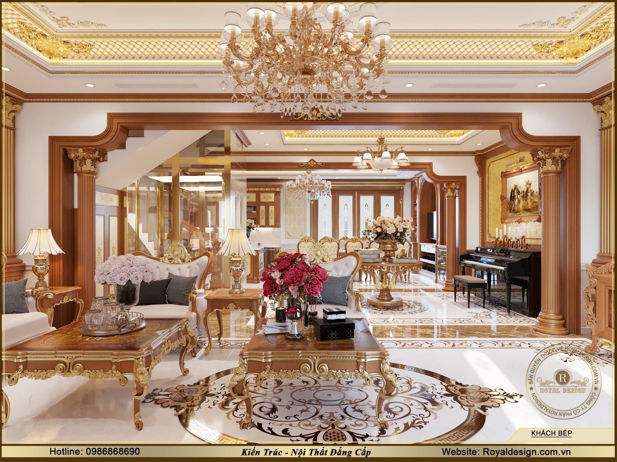 Xưởng Sản Xuất Nội Thất Tân Cổ Điển Giá Rẻ Tại Royaldesign