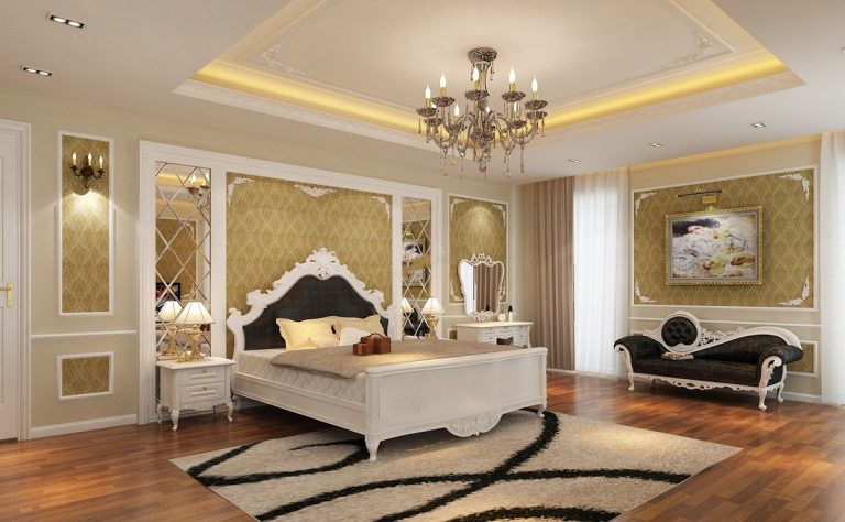 Những Mẫu Trần Thạch Cao Tân Cổ Điển Đẹp Không Thể Rời Mắt