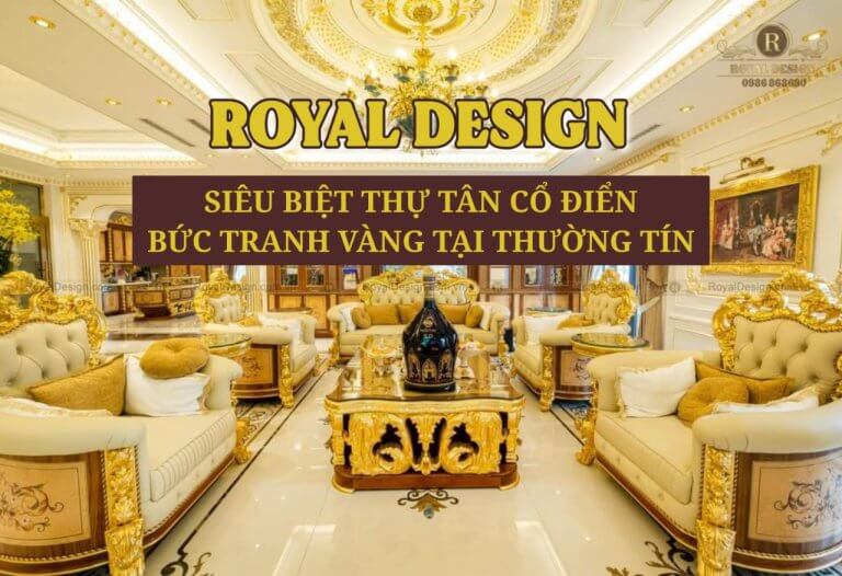 Siêu Biệt Thự Tân Cổ Điển, Bức Tranh Vàng Tại Thường Tín