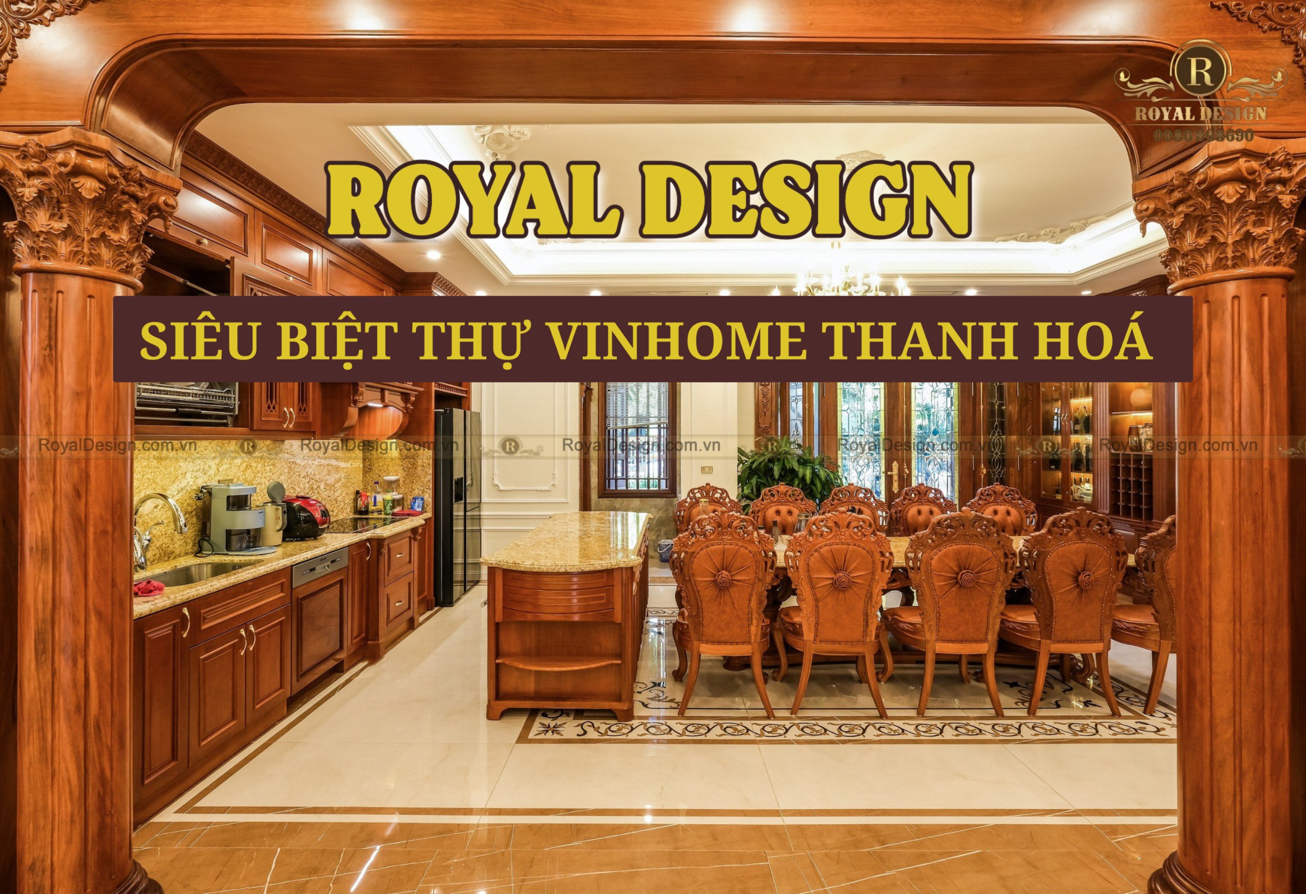 Nơi Đẳng Cấp Gặp Gỡ Nghệ Thuật: Vinhome Thanh Hóa – Siêu Biệt Thự Đẳng Cấp Do Royaldesign Tạo Nên