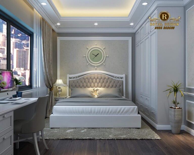Thiết kế tân cổ điển đẹp cho phòng ngủ bé trai – Royal Design