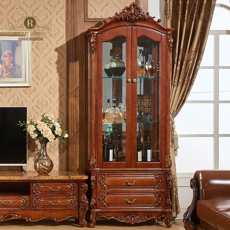 TỦ RƯỢU TÂN CỔ ĐIỂN 002