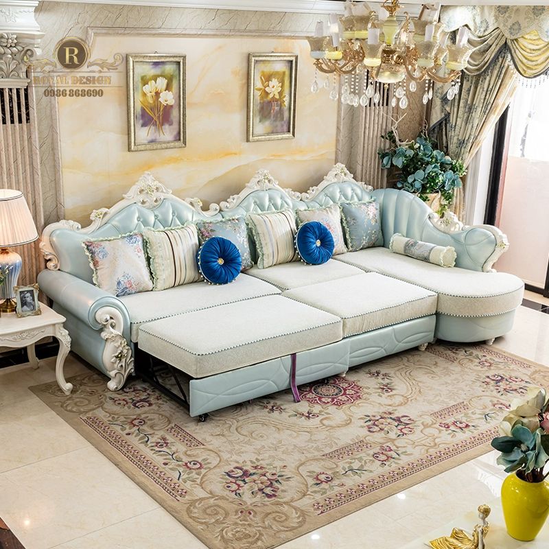 SOFA BED TÂN CỔ ĐIỂN 003
