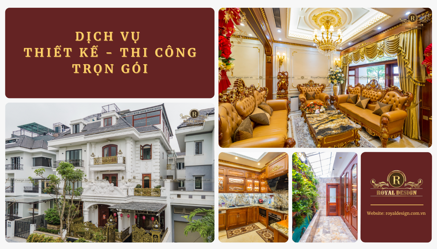 Dịch vụ thiết kế - thi công trọn gói với cam kết chất lượng và uy tín nhất