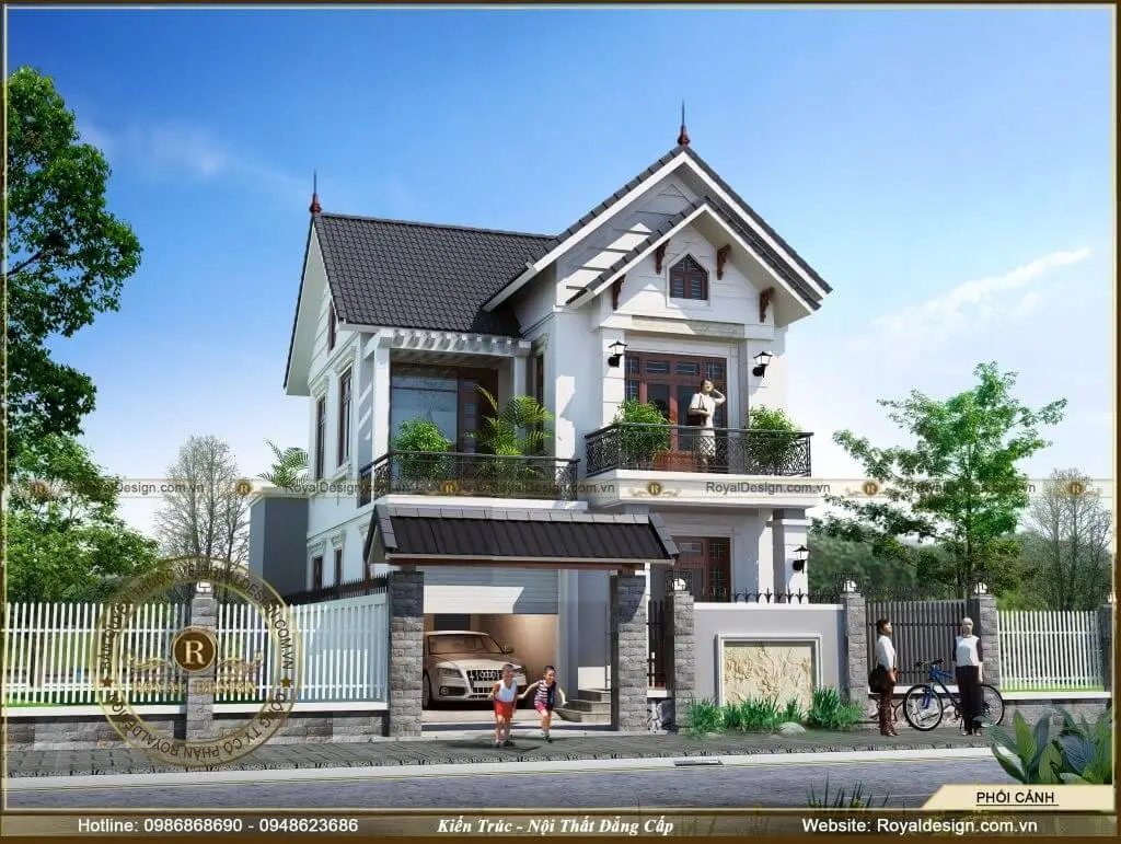 Không quan kết hợp với kiến trúc tạo thêm sự sang trọng 